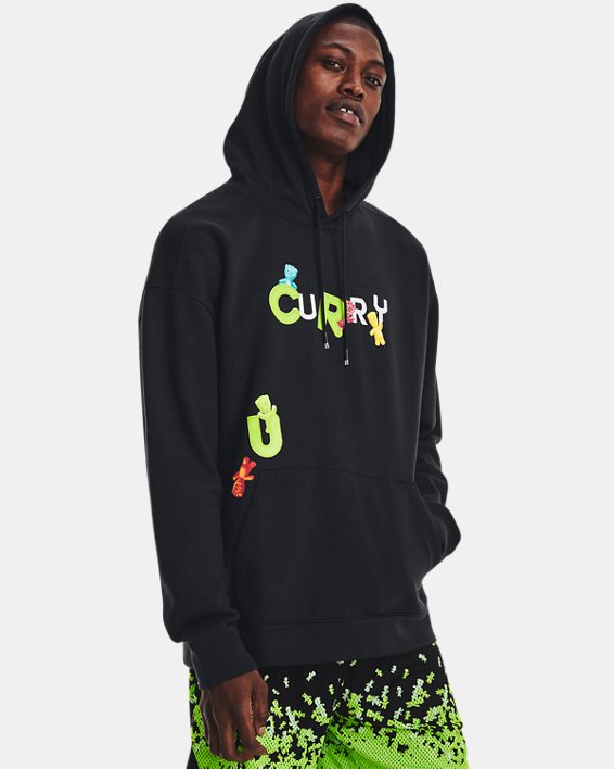 Curry Collab 1連帽上衣 in Black image number 2